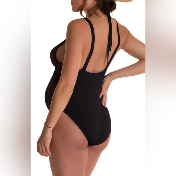 NWOT PEZ D’OR Emma Maternity One-Piece Swimsuit - Size Small - Picture 2 of 6